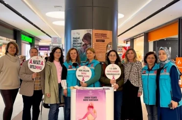 Kırklareli’nde meme kanserine karşı bilgilendirme 