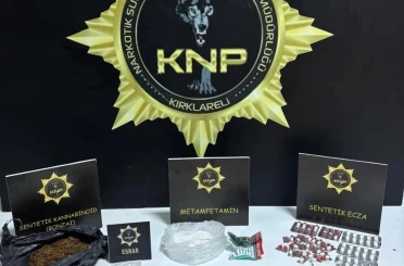 Kırklareli’nde uyuşturucu operasyonu: 1 tutuklama 