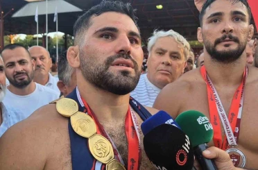 Kırkpınar’ın yeni başpehlivanı Erkan Taş: "Kendimi rüyada gibi hissediyorum" 