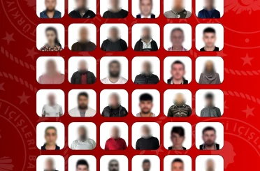 Kırmızı bültenle aranan 23 suçlu ve ulusal seviyede aranan 18 suçlu Türkiye’ye getirildi 