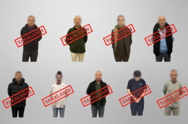 Kırmızı bültenle aranan 7 suçlu ve ulusal seviyede aranan 2 suçlu Türkiye’ye getirildi 