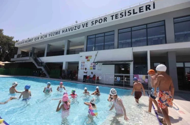 Kırsaldaki çocuklar "Yeşilden Maviye" ilk kulaçlarını attı 