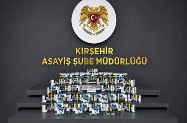 Kırşehir’de 460 paket makaron ele geçirildi 