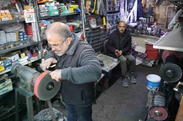 Kırşehir’de bıçak bileme mesaisi başladı 