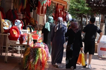Kırşehir’de gurbetçi hareketliliği esnafa can suyu oldu 