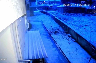 Kırşehir’de kar yağışı öncesinde gökyüzü aydınlandı 