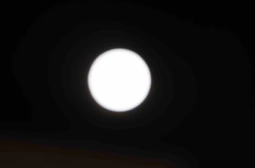 Kırşehir’de "Kunduz Süper Ay" gökyüzünü aydınlattı 