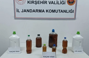 Kırşehir’de sahte içki operasyonu: 20 litre alkol ele geçirildi 
