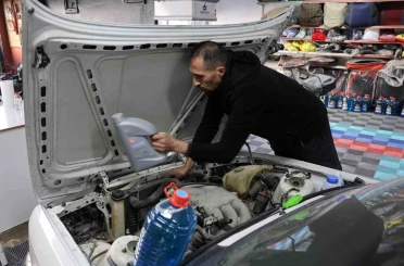 Kırşehir’de sürücüler kışa hazırlanıyor 