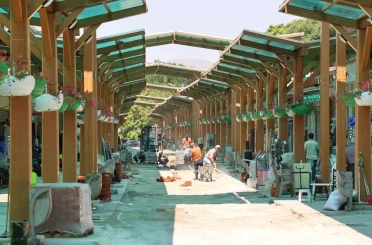 Kırşehir’de tarihi çarşılar gurbetçi sezonuna hazırlanıyor 
