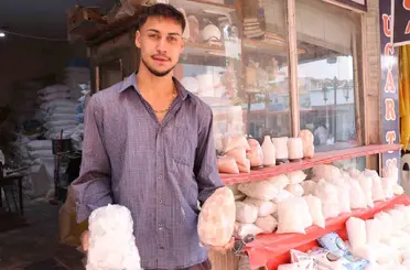Kırşehir’de turşuluk kaya tuzuna talep azaldı
