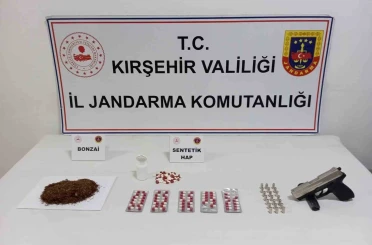Kırşehir’de uyuşturucu operasyonu 