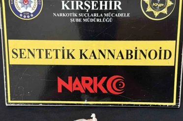 Kırşehir’de uyuşturucu operasyonunda 2 şüpheli tutuklandı 