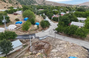 Kış öncesi köy yolları asfalta kavuştu 