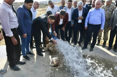 Kızılsu köyünün yıllardır süren su sorunu çözüldü 