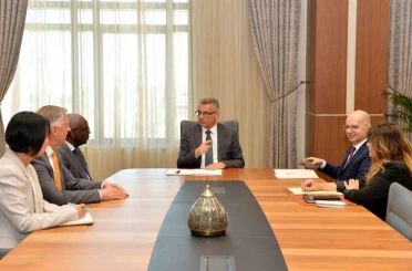 KKTC Cumhurbaşkanı Erhürman, BM Kıbrıs Özel Temsilcisi Diagne ile görüştü 