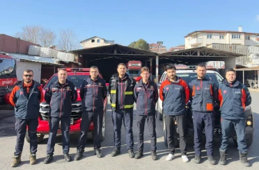 Kocaeli Büyükşehir İtfaiyesi, taşkın riskine karşı Edirne’de 