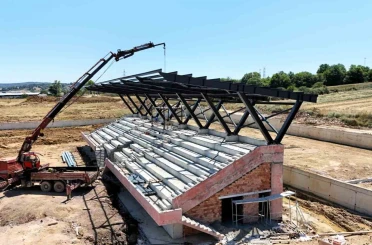 Kocaelispor’un yeni evi yükseliyor 