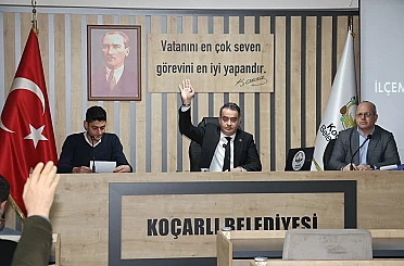 Koçarlı Belediyesi meclis toplantısı gerçekleştirildi 