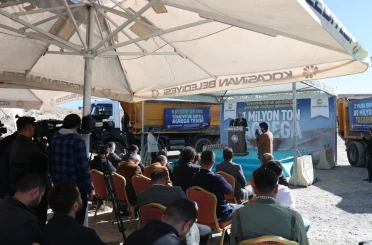 Kocasinan Belediyesi Agrega Üretim Tesisi’nde 1 milyon ton üretim yaptı 