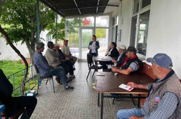 Kofçaz köylerinde KKKA ve kist hidatik hastalığı eğitimi 