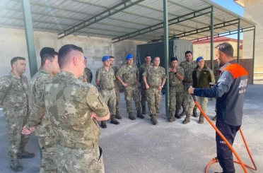 Komandolara verilen ‘Enkazda Arama ve Kurtarma Eğitimi’ tamamlandı 