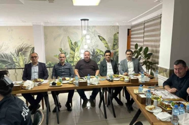 Komiser Durdu’ya veda yemeği 