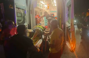 Kontrolden çıkan otomobil takla attı: 1 yaralı
