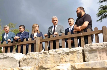 Konuralp Antik Kenti’nde tarihi miras için çalışmalar sürüyor 