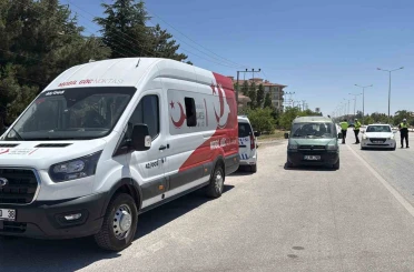 Konya - Ankara Kara yolunda NATO Zirvesi denetimleri 