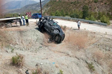 Konya-Antalya yolunda feci kaza: 1 ölü, 1 yaralı 