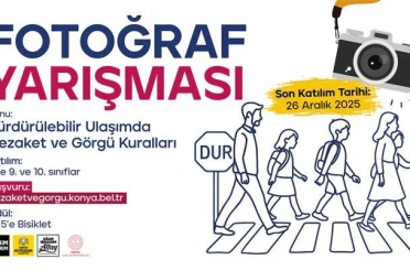 Konya Büyükşehir Belediyesi'nin bisiklet ödüllü bir yarışması var