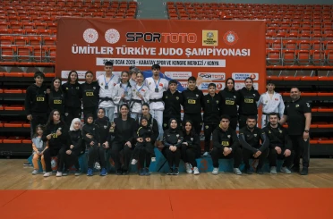 Konya Büyükşehir Ümitler Judo Takımı Türkiye ikincisi oldu