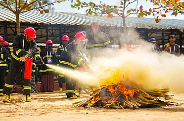 Konya Büyükşehir ve TİKA’dan Arakanlı mültecilere afet eğitimi