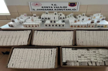 Konya’da 2 bin 500 adet kaçak parfüm ele geçirildi