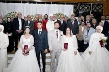 Konya'da 35 çiftin "Toplu Nikah ve Düğün Töreni" gerçekleştirildi