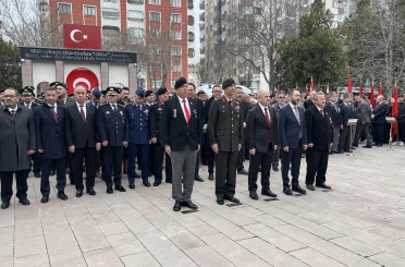 Konya'da Çanakkale Zaferi'nin 111'inci yıl dönümünde şehitler anıldı