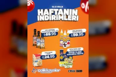 Konya’da raftaki fiyatlar değişti! Çelikkayalar yeni indirimi duyurdu