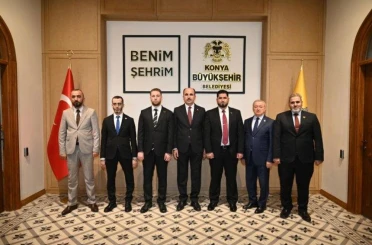 Konya’da Suriye heyeti ağırlandı