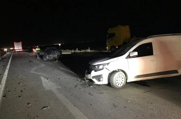 Konya’da üç araçlı trafik kazası: 6 yaralı