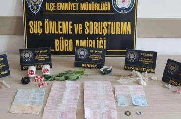 Konya’da Uyuşturucu Baskını