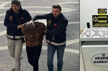 Konya’da Zehir Taciri Takibi! Operasyonla Yakalandı