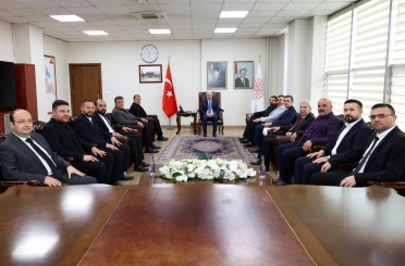 Konya Emlakçılar Odası’ndan Vali İbrahim AKIN’a ziyaret.