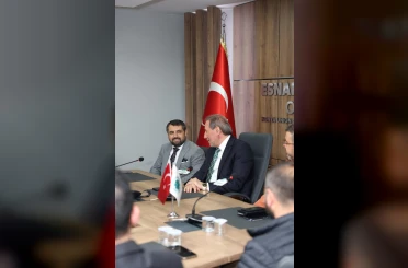 Konya Emlakçılar Odası Yönetiminden, KONESOB Başkanı Muharrem KARABACAK’a hayırlı olsun ziyareti