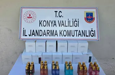 Konya'da 186 bin makaron ve 240 kaçak parfüm ele geçirildi