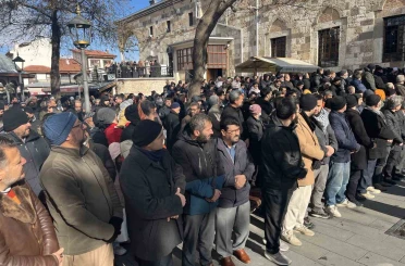 Konya’da Ebu Ubeyde ve tüm şehitler için gıyabi cenaze namazı kılındı 