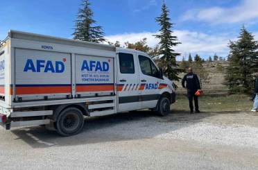 Konya’da kaçak kazı alanı bulundu 