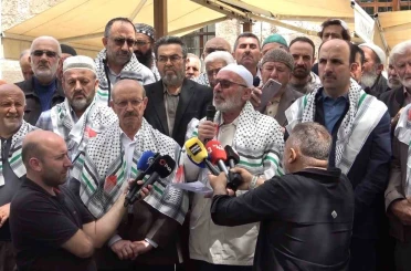 Konya’da Sumud Filosu’na destek açıklaması 