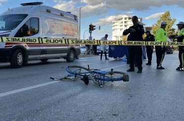 Konya’da tanker bisikletliye çarptı: 1 ölü