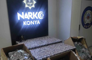 Konya’da uyuşturucu taciri 140 kişi tutuklandı 